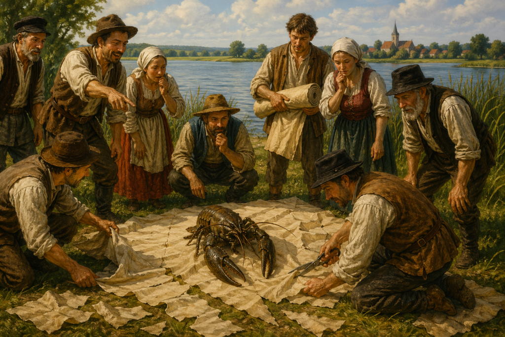 Rak przekrawacz. Grafika stargardzkielegendy.pl / Chat GPT 5.0
